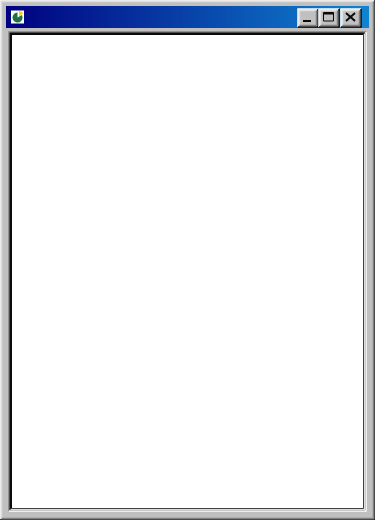 Title bar only card frame